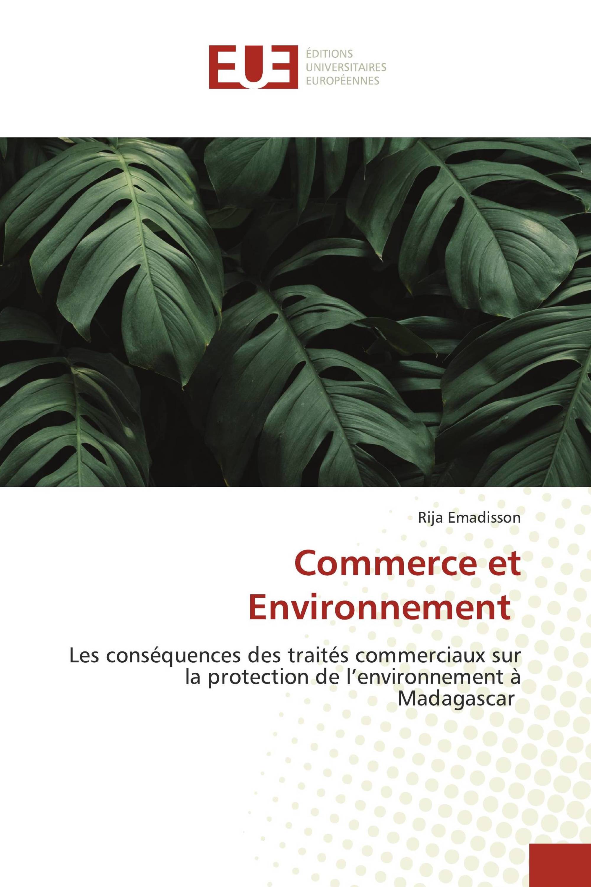 Commerce et Environnement