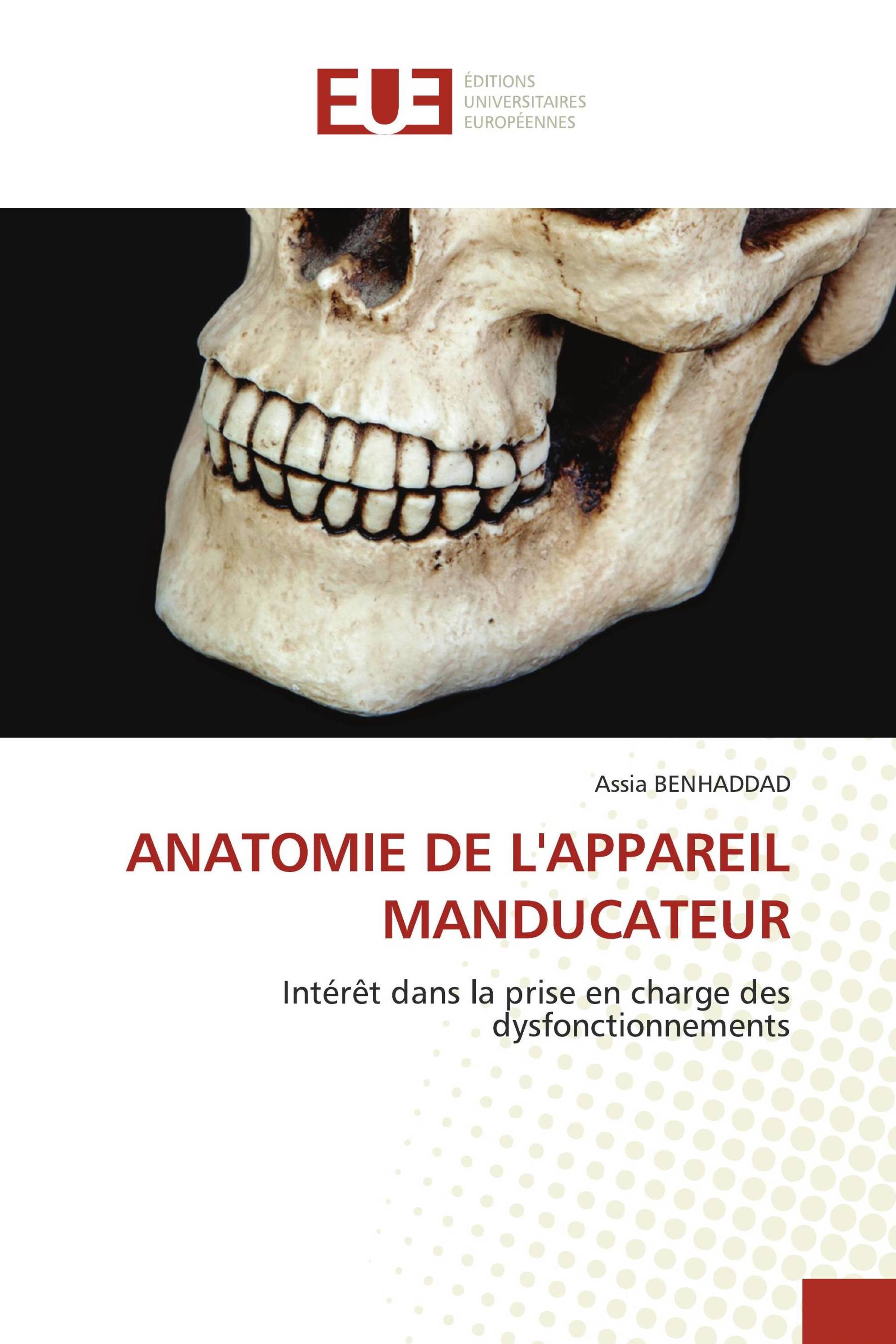 ANATOMIE DE L'APPAREIL MANDUCATEUR