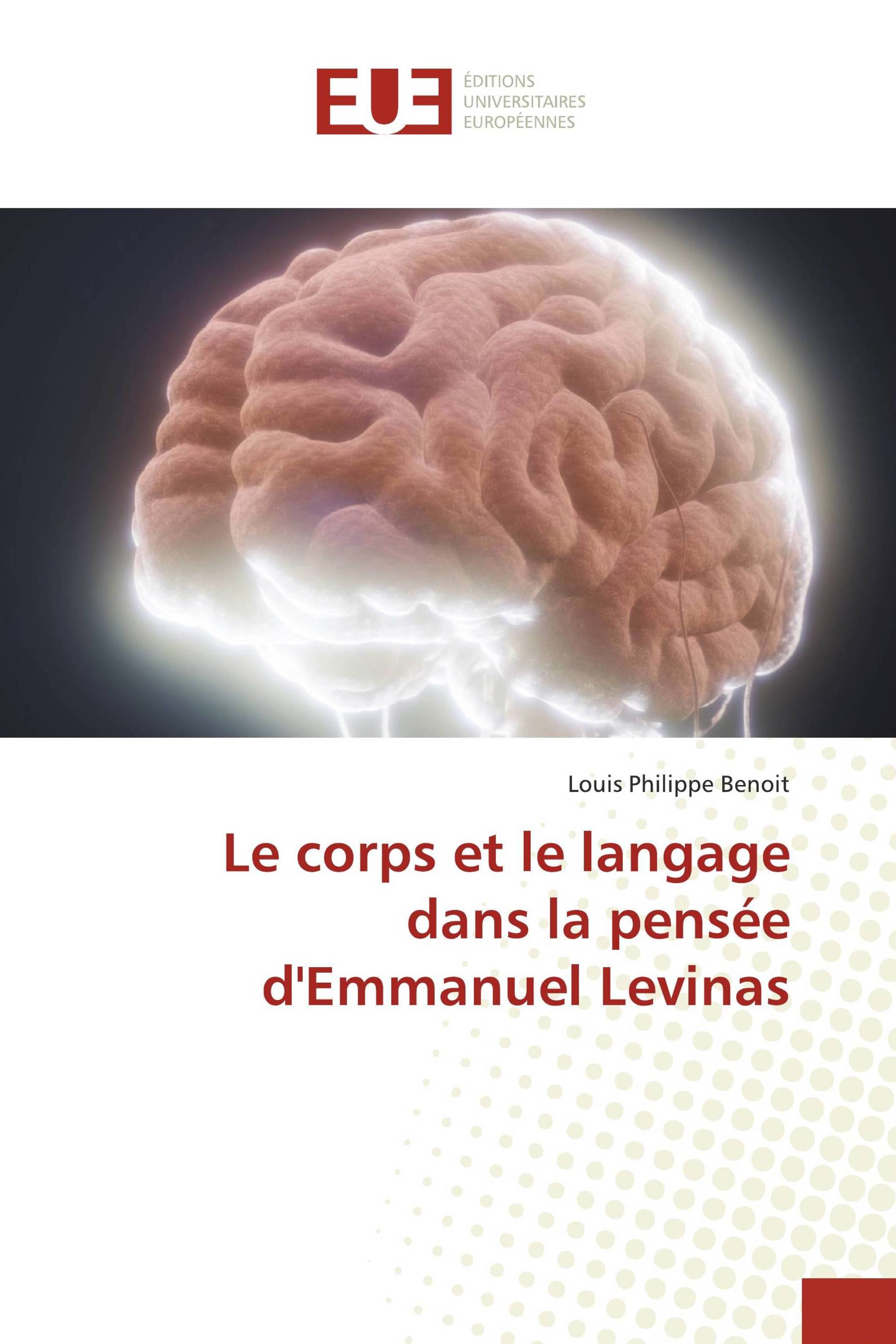 Le corps et le langage dans la pensée d'Emmanuel Levinas