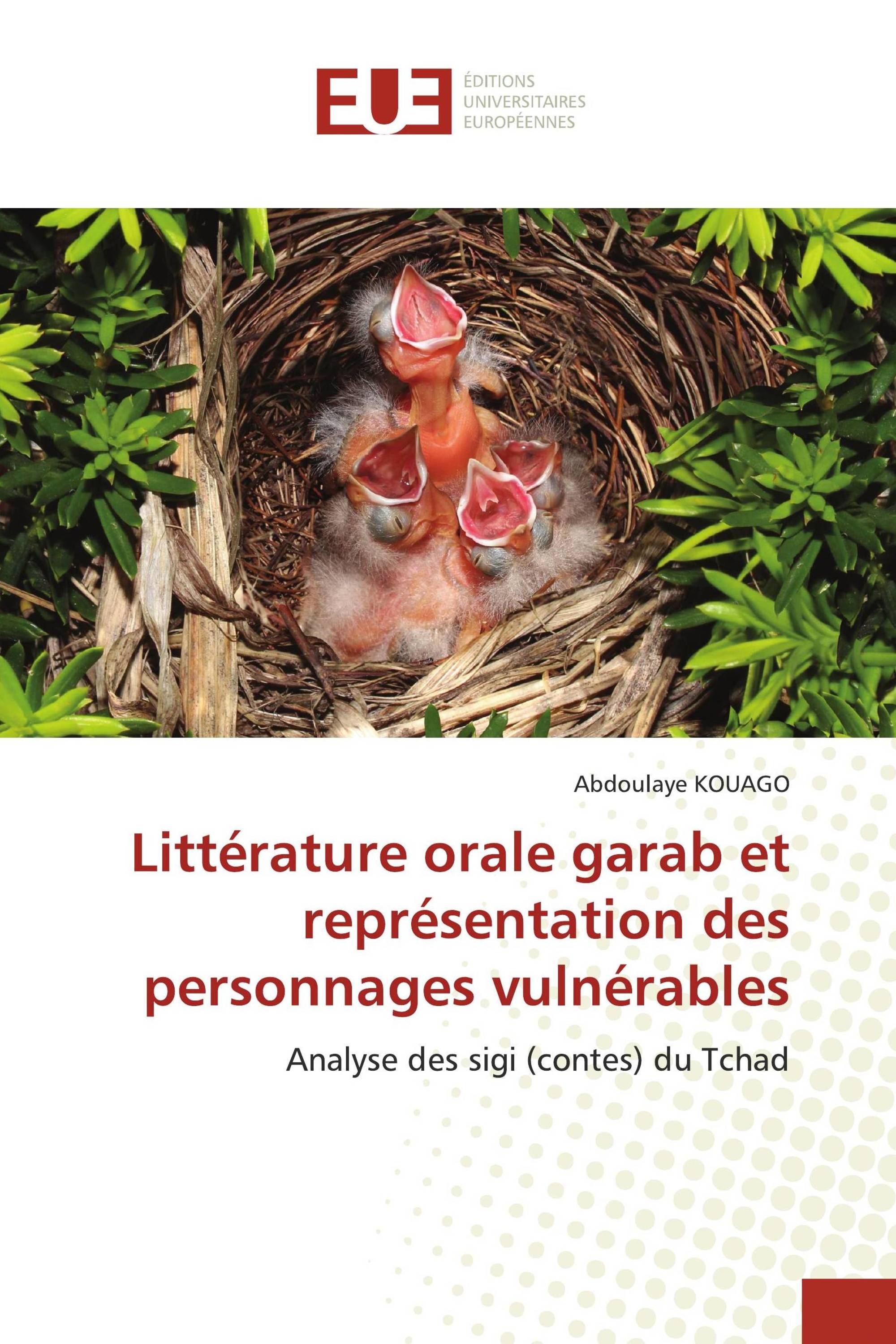 Littérature orale garab et représentation des personnages vulnérables