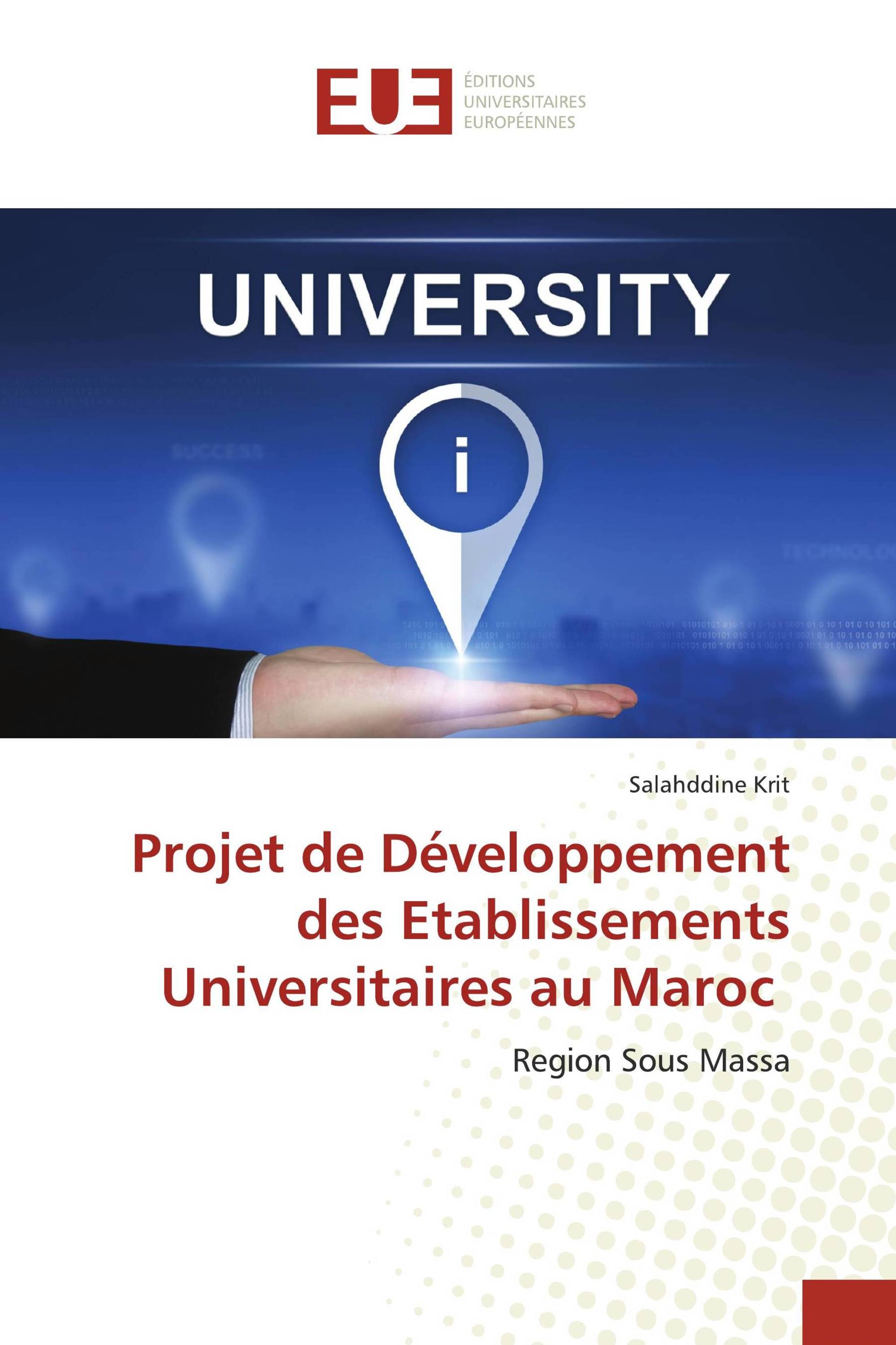 Projet de Développement des Etablissements Universitaires au Maroc