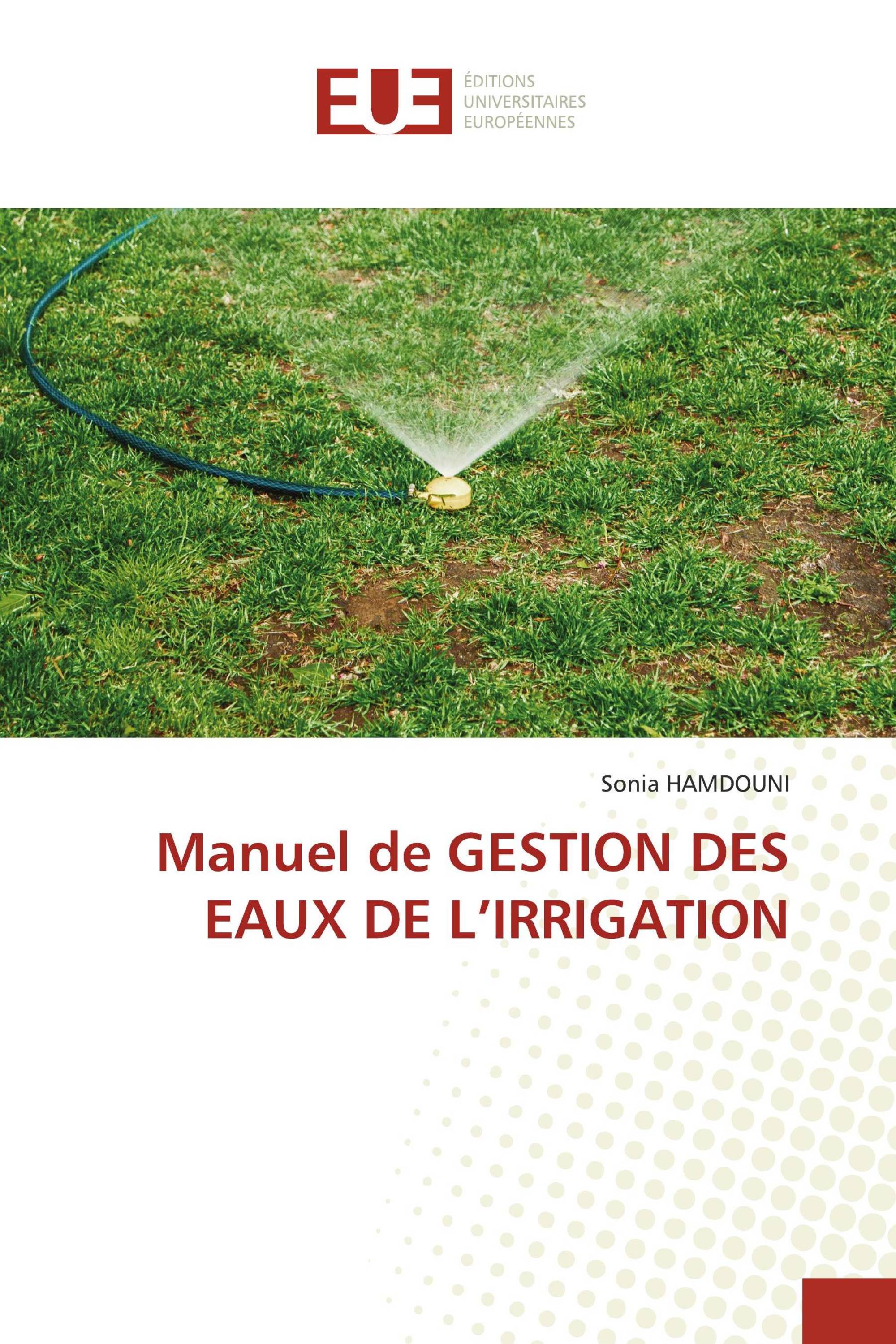 Manuel de GESTION DES EAUX DE L’IRRIGATION