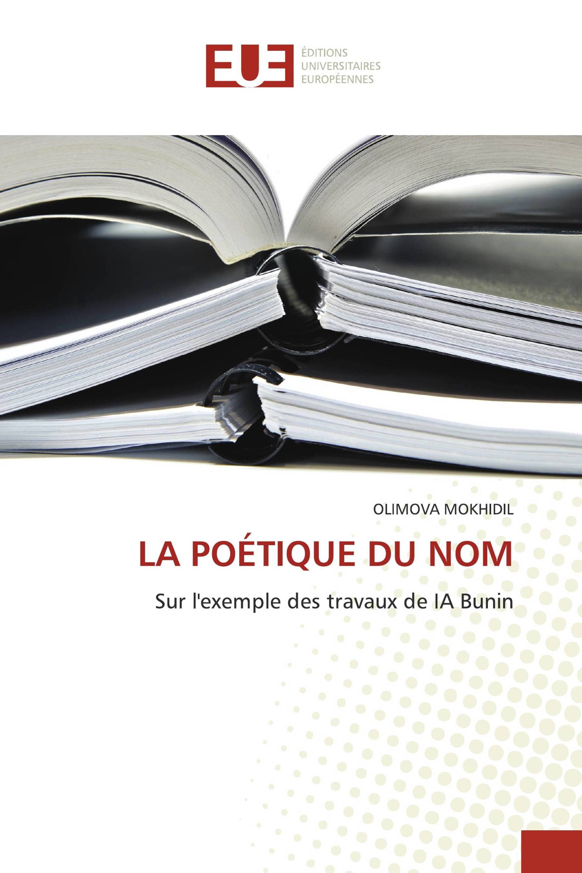 LA POÉTIQUE DU NOM