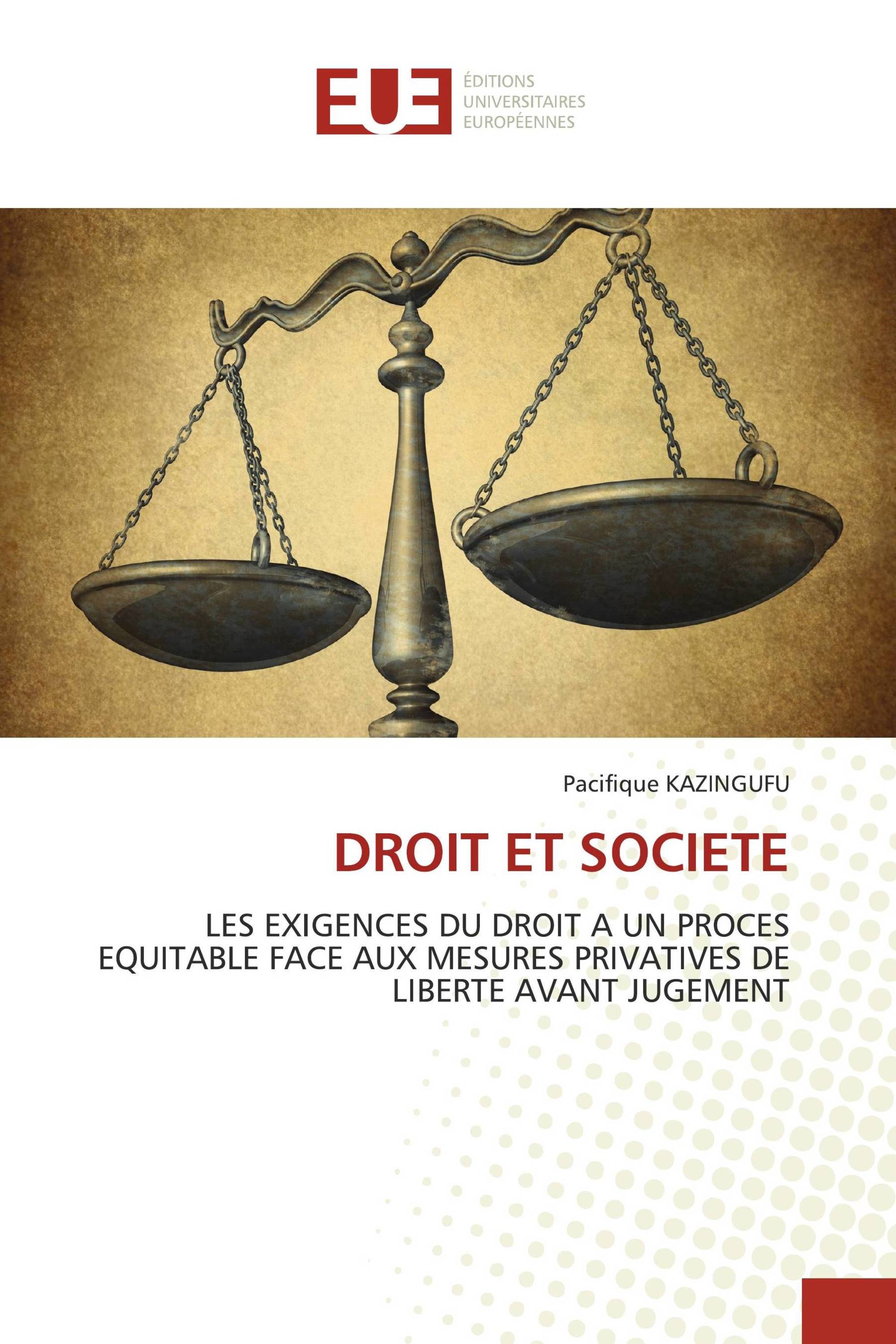 DROIT ET SOCIETE