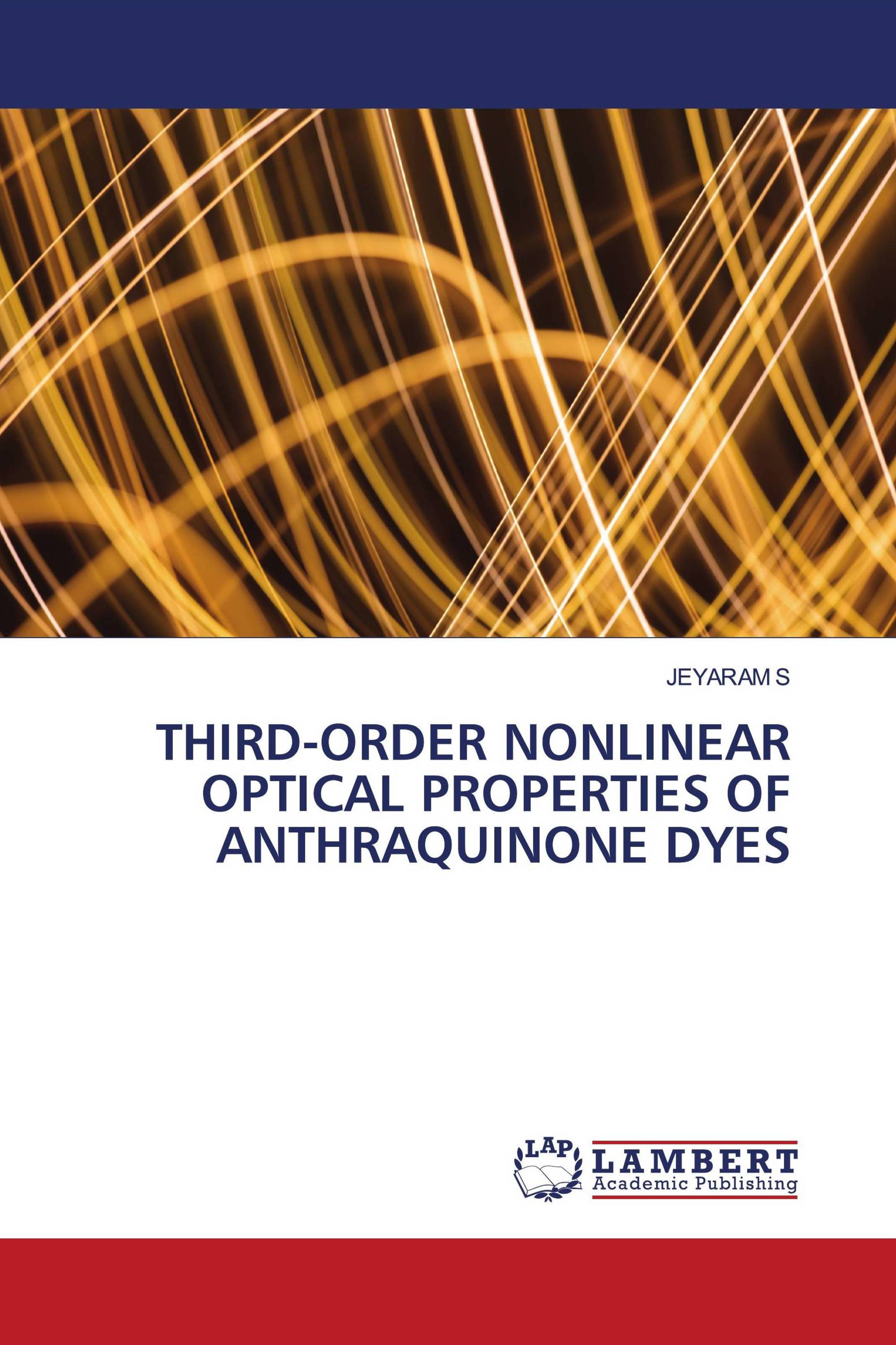 THIRD-ORDER NONLINEAR OPTICAL PROPERTIES OF ANTHRAQUINONE DYES / 978 ...