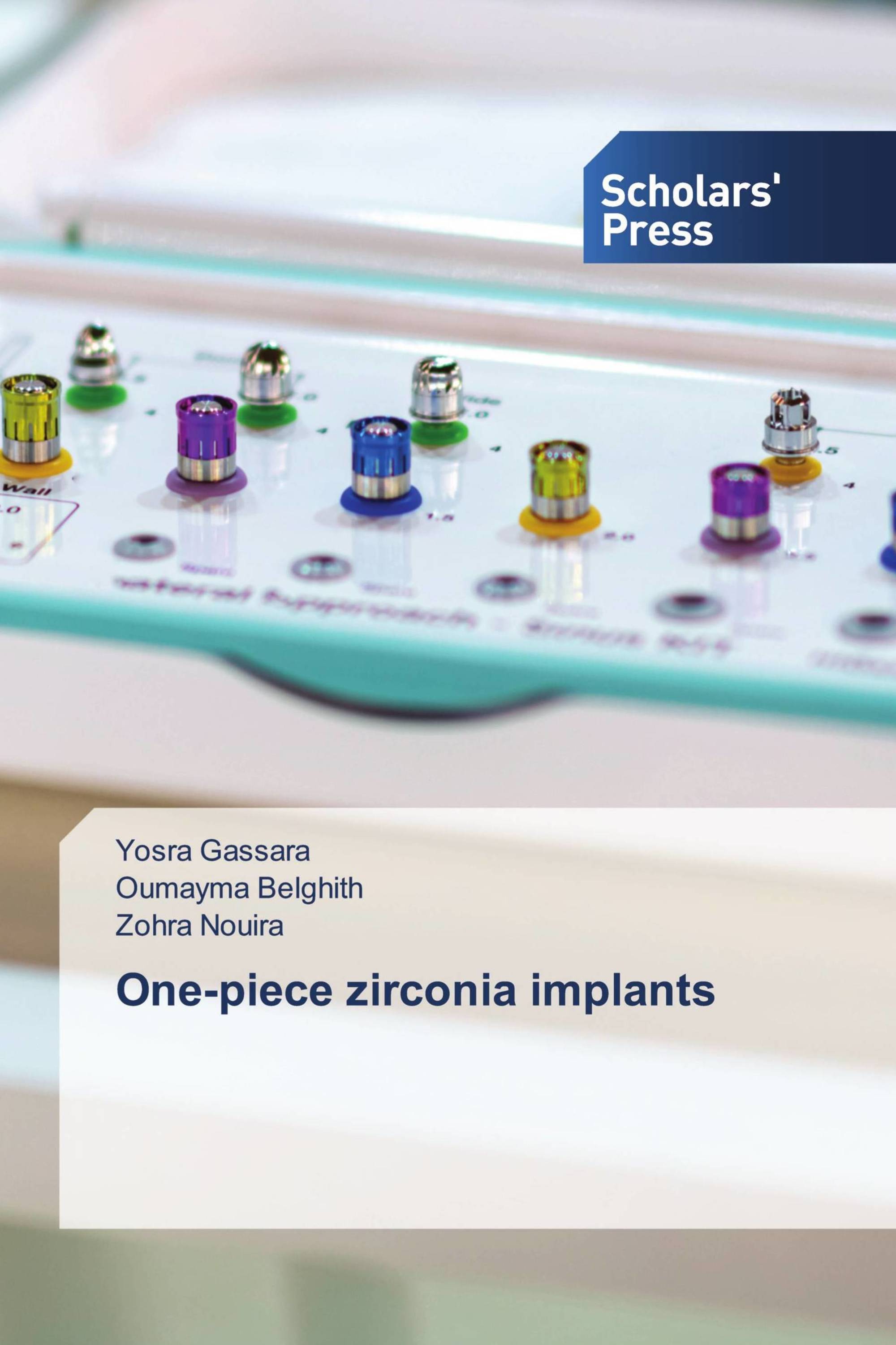 One-piece zirconia implants