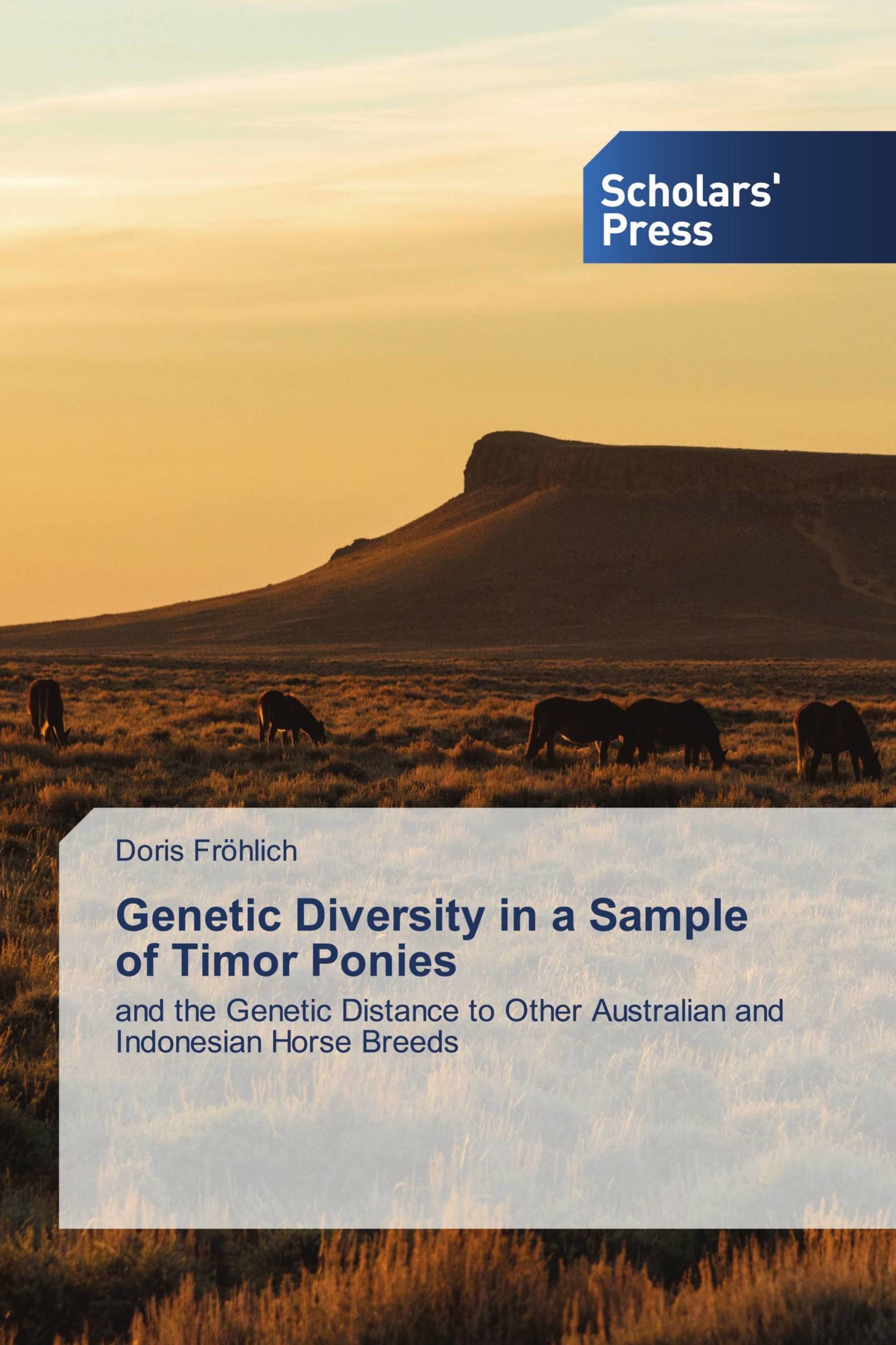 Genetic Diversity in a Sample of Timor Ponies