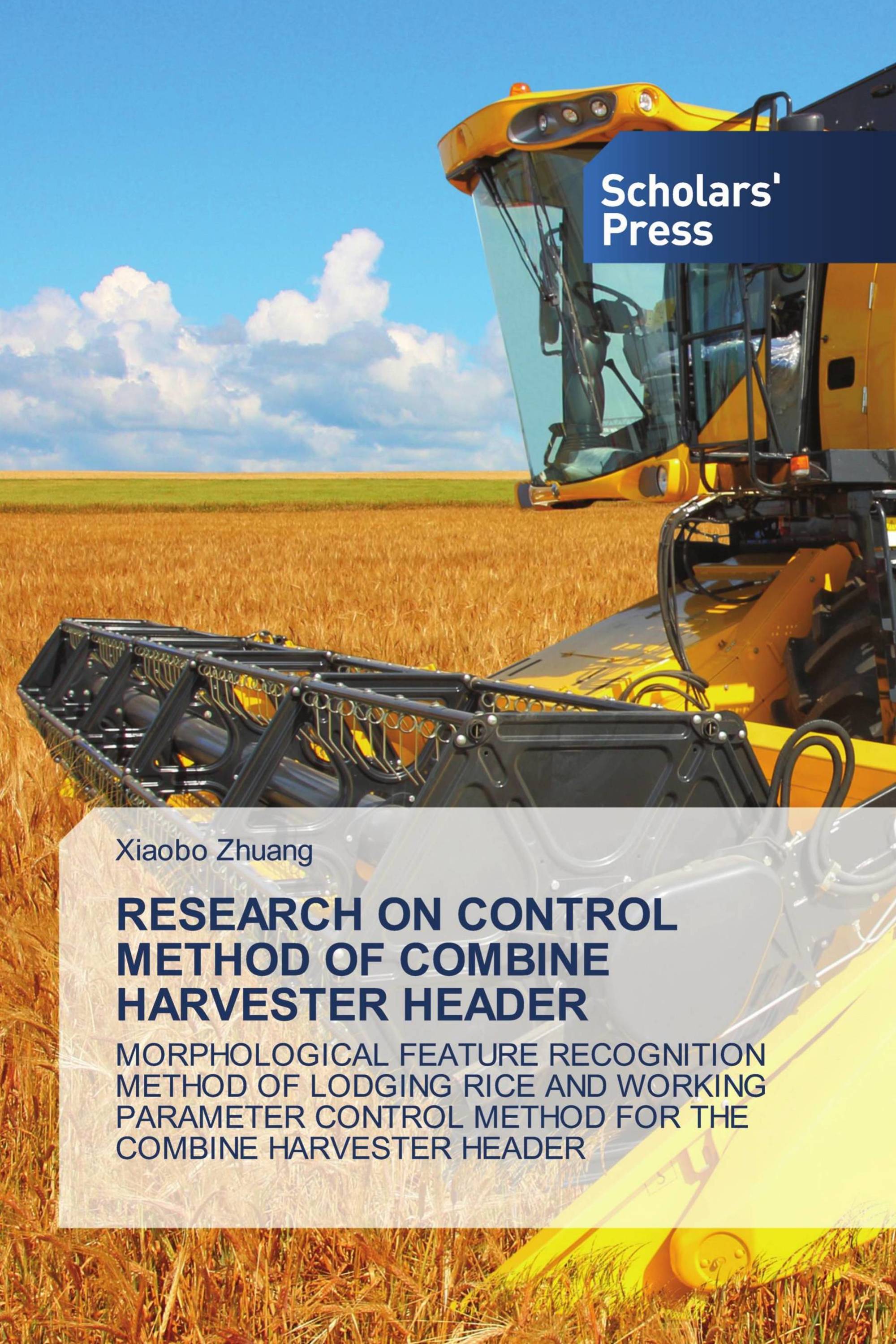 RESEARCH ON CONTROL METHOD OF COMBINE HARVESTER HEADER