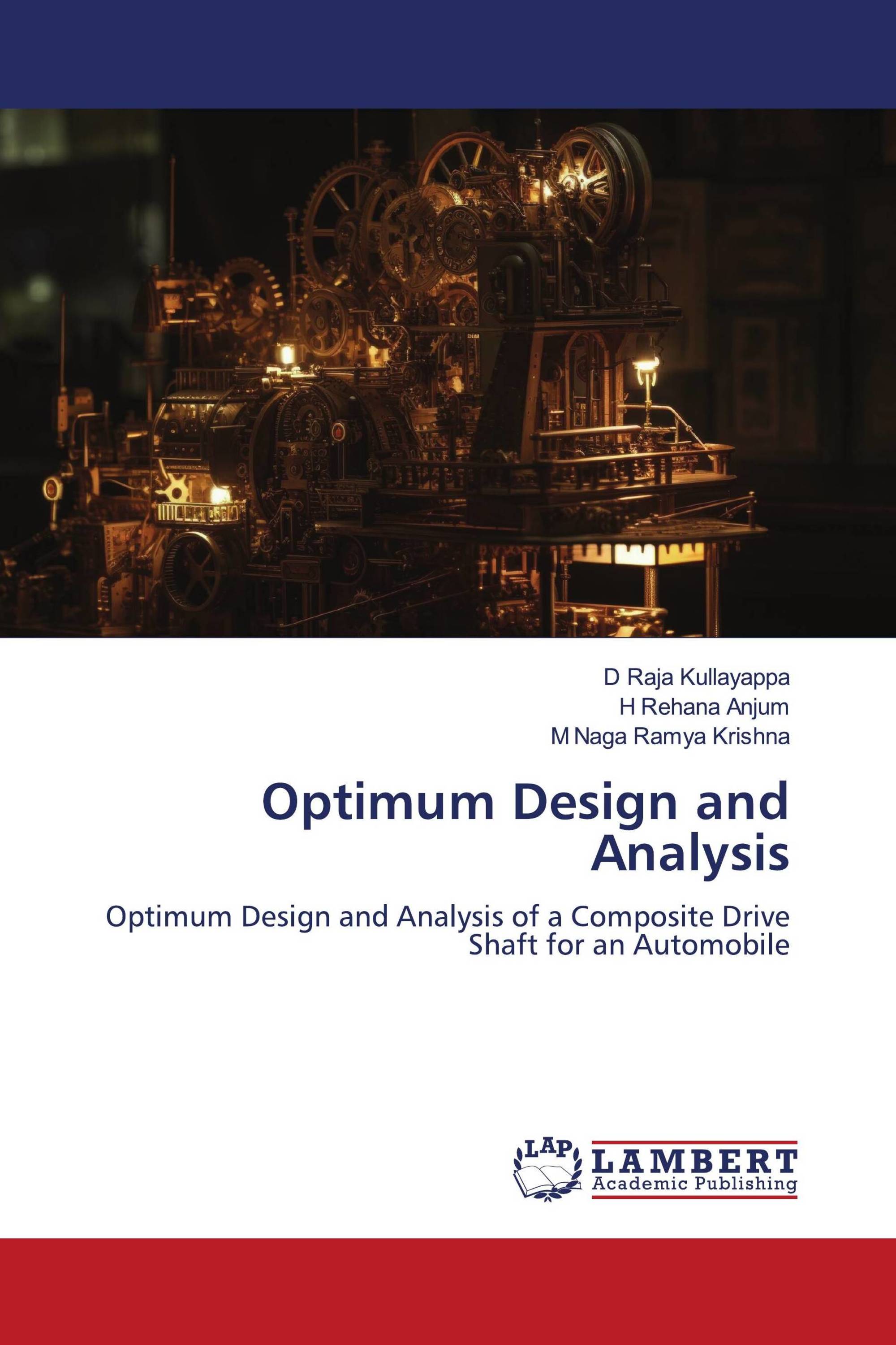 Optimum Design and Analysis