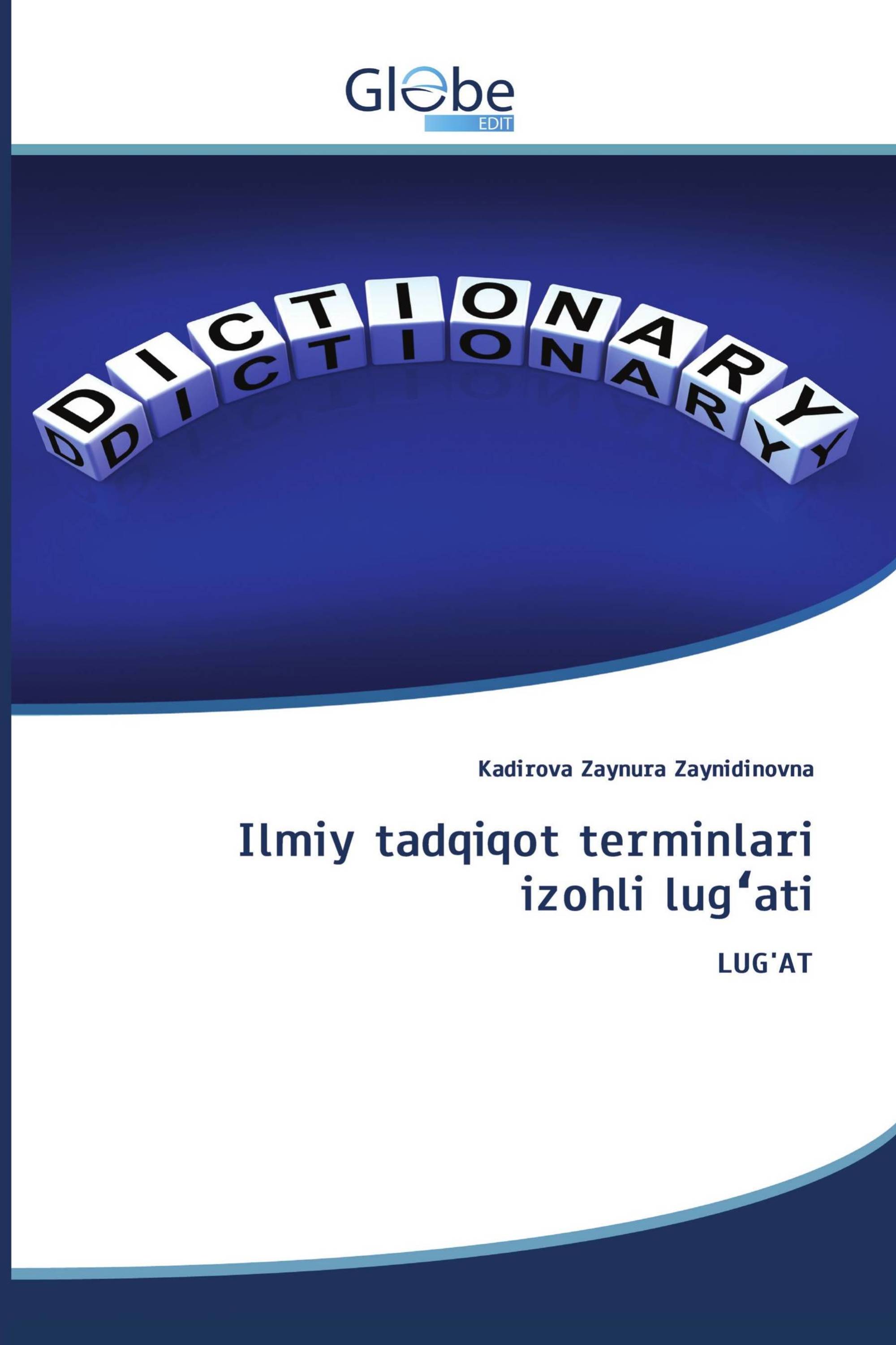 Ilmiy tadqiqot terminlari izohli lugʻati