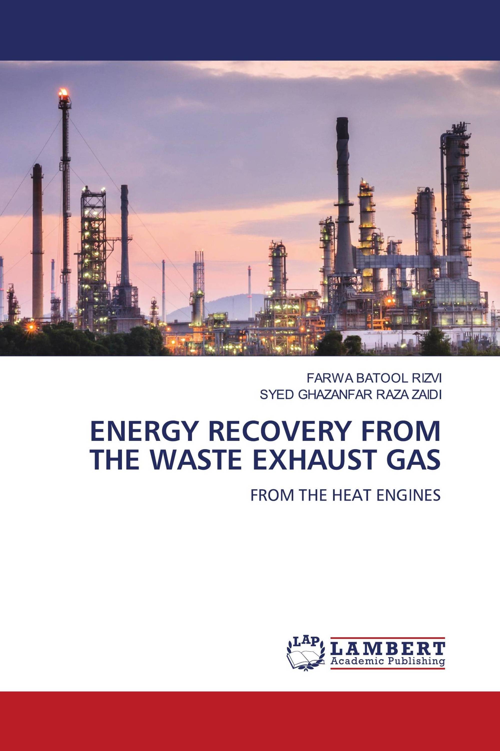 ENERGY RECOVERY FROM THE WASTE EXHAUST GAS