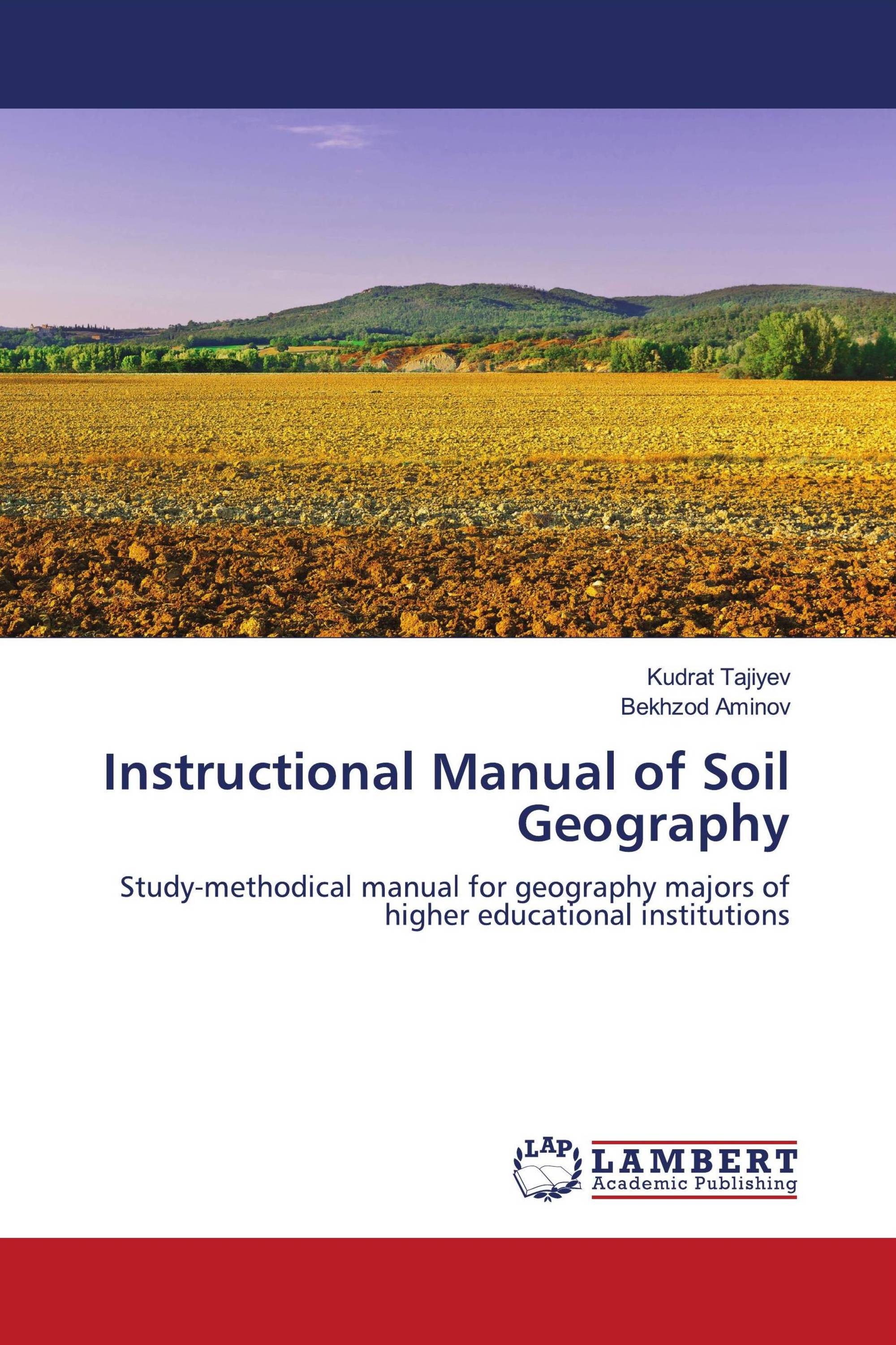 Instructional Manual of Soil Geography