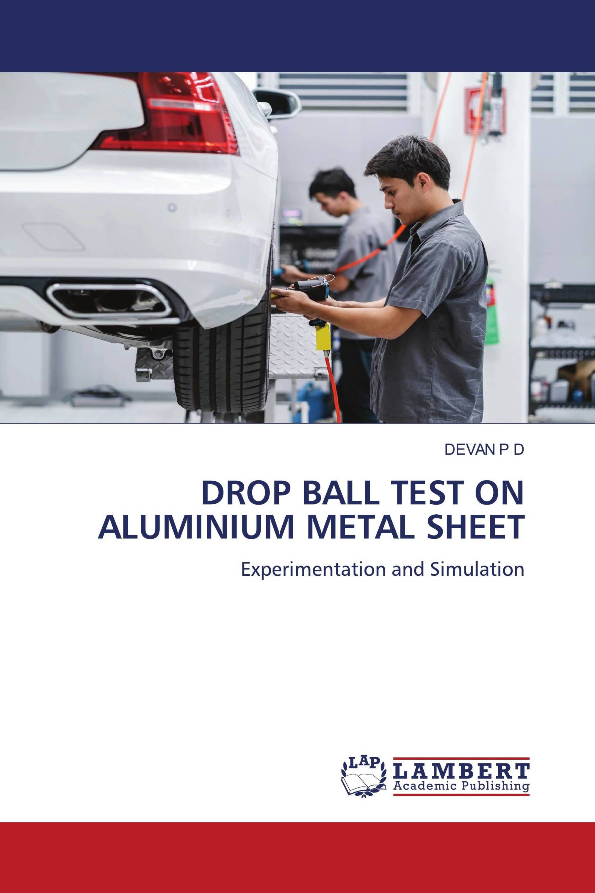 DROP BALL TEST ON ALUMINIUM METAL SHEET