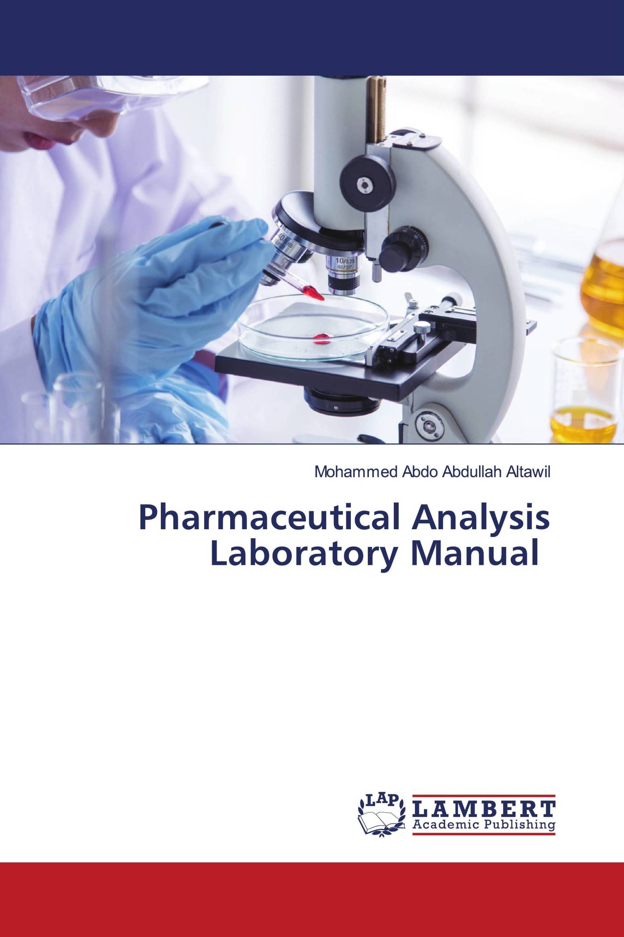 Pharmaceutical Analysis Laboratory Manual