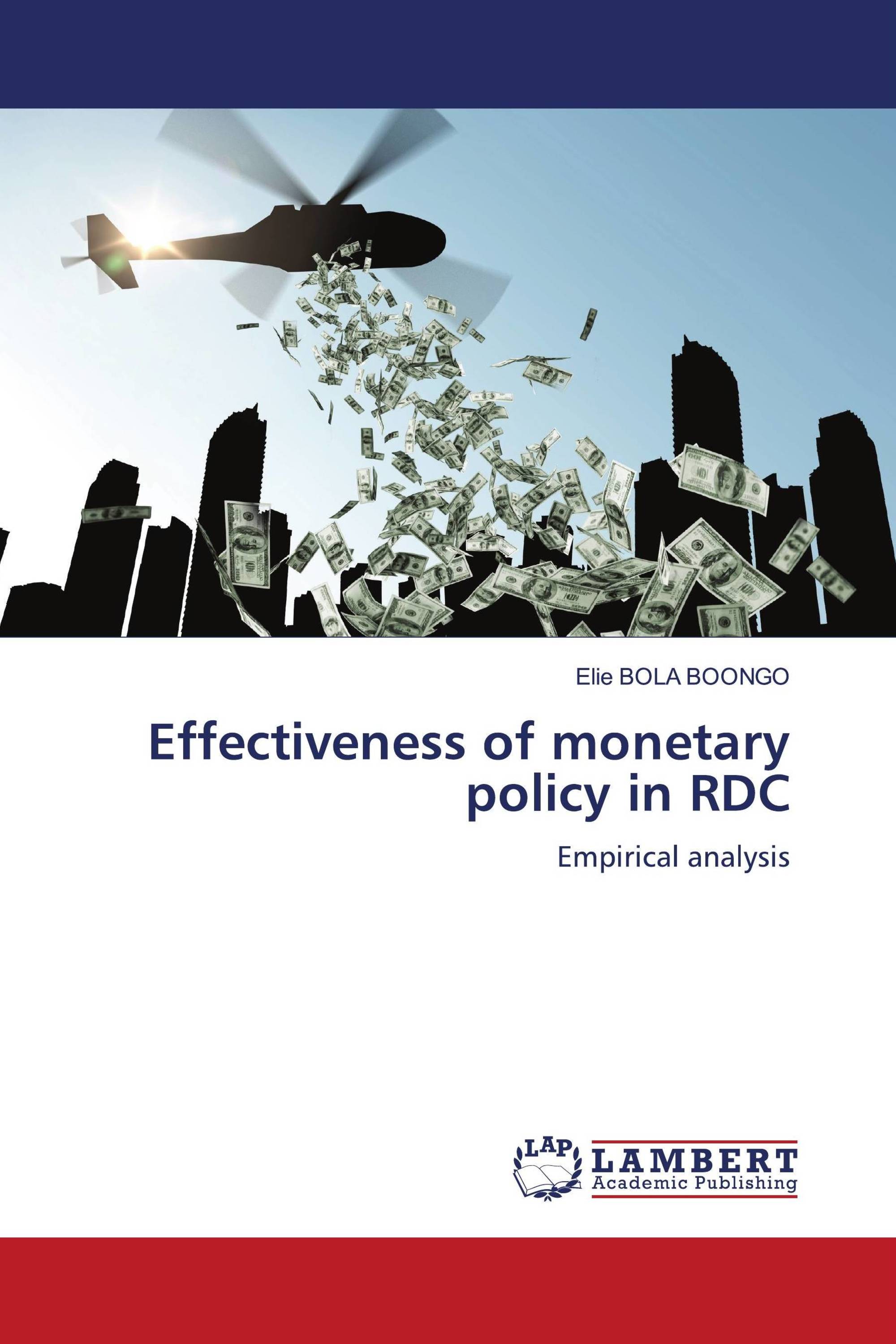 Effectiveness of monetary policy in RDC