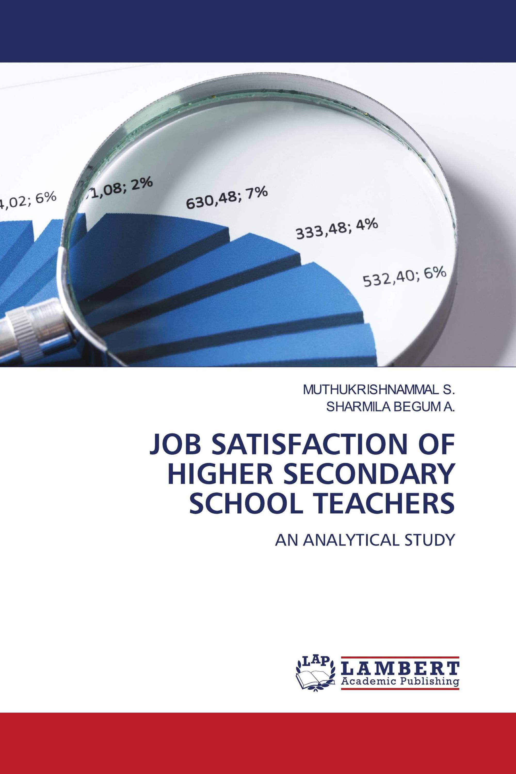 JOB SATISFACTION OF HIGHER SECONDARY SCHOOL TEACHERS