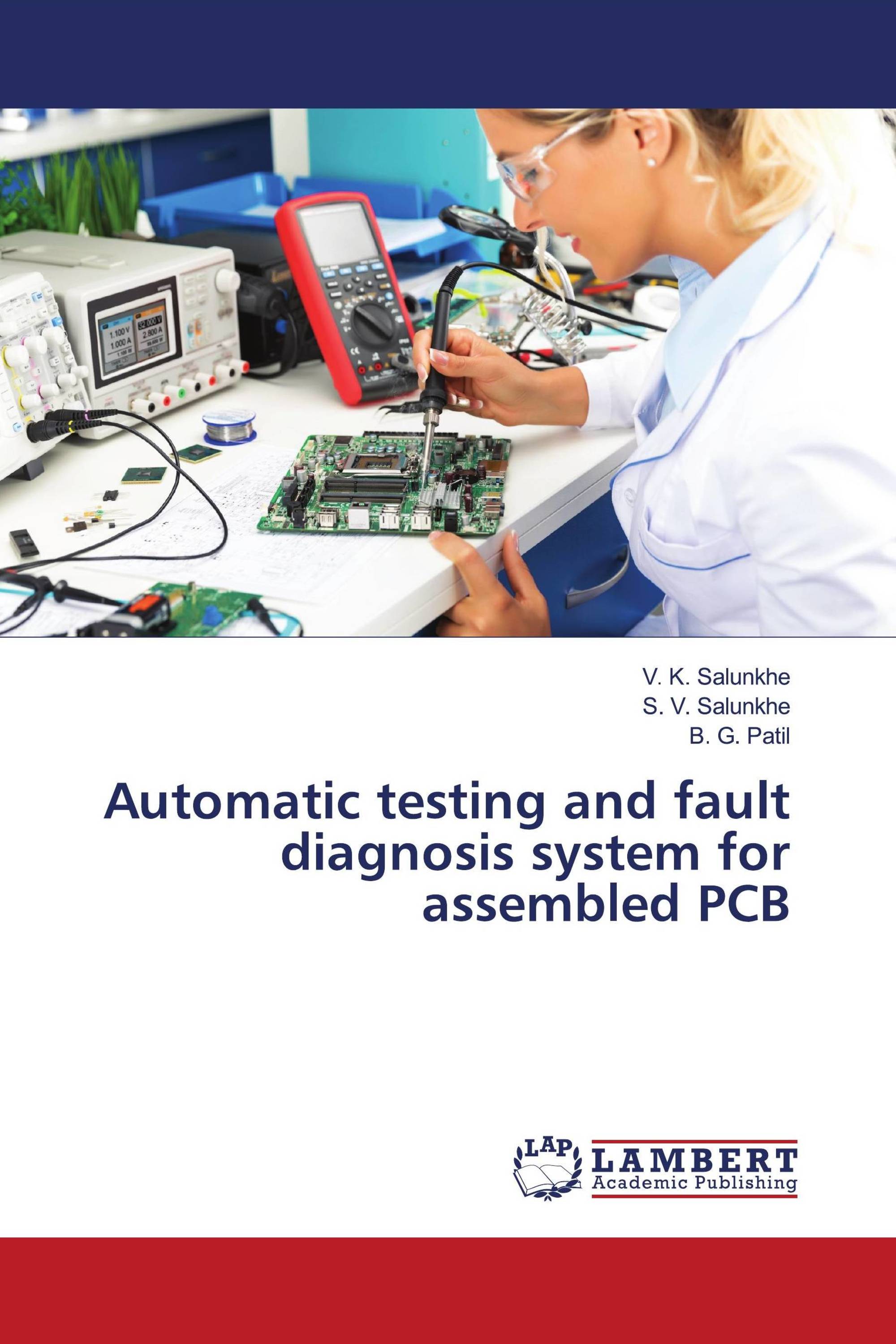 Automatic testing and fault diagnosis system for assembled PCB