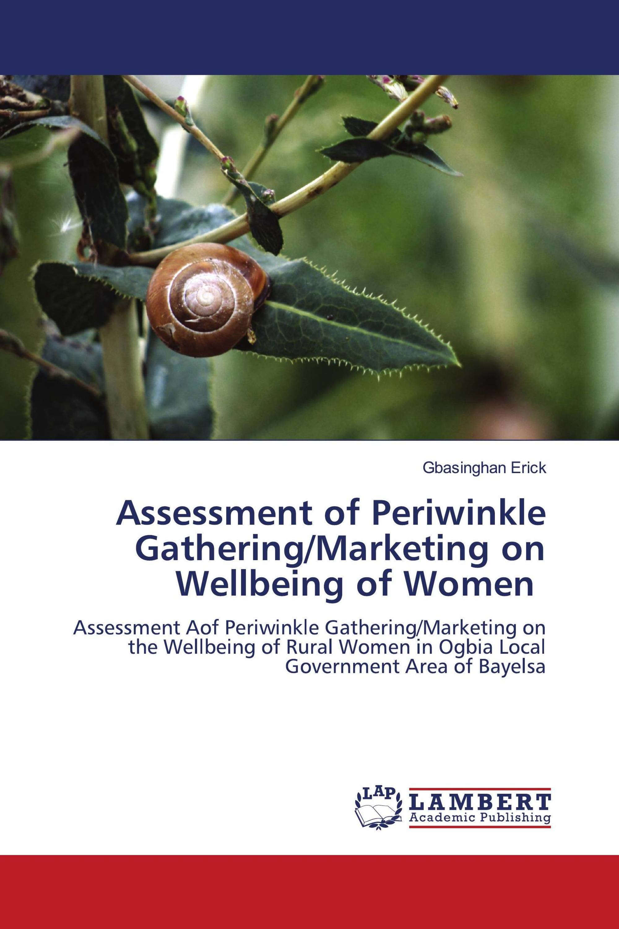 Assessment of Periwinkle Gathering/Marketing on Wellbeing of Women