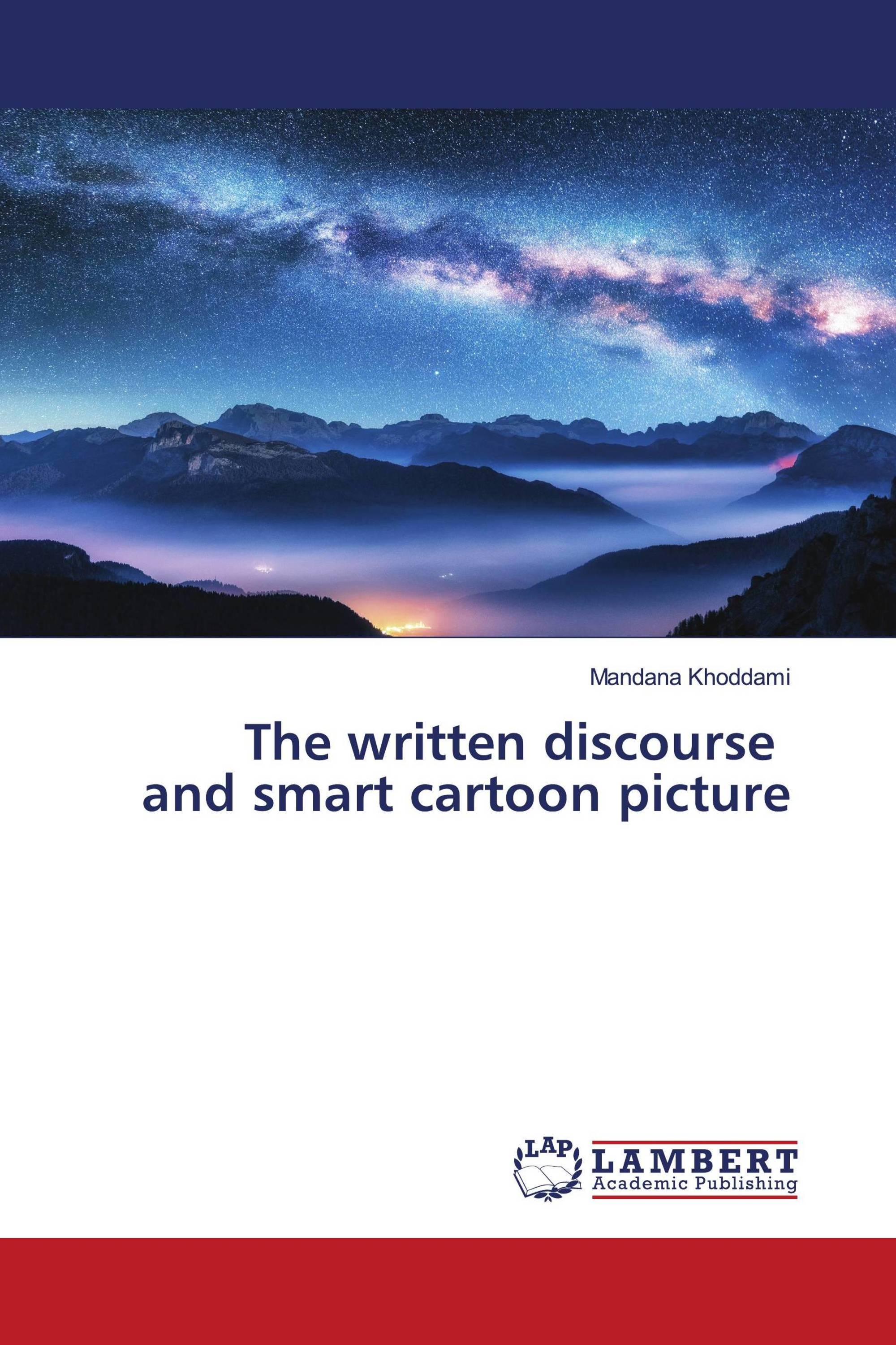 The written discourse and smart cartoon picture