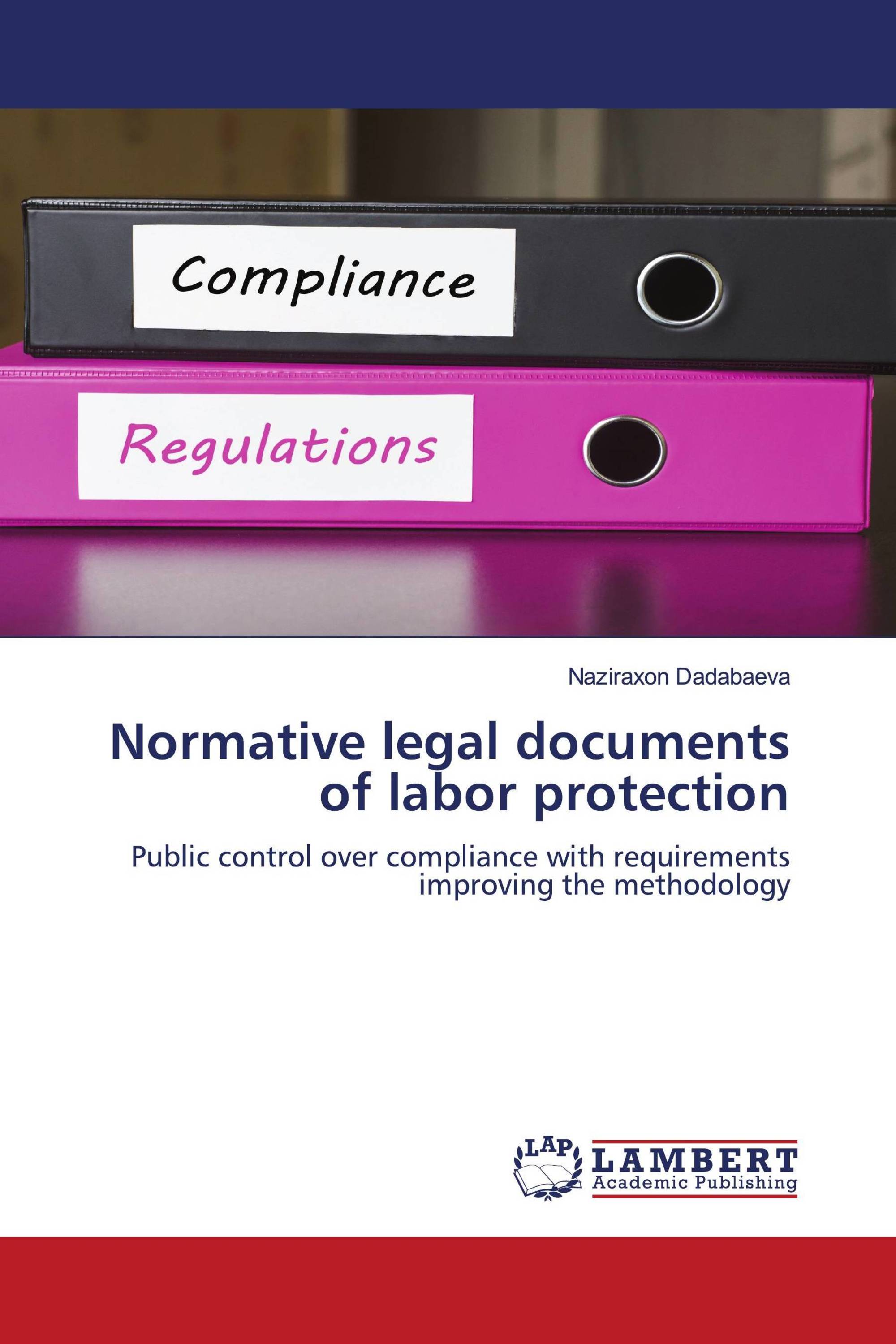 Normative legal documents of labor protection