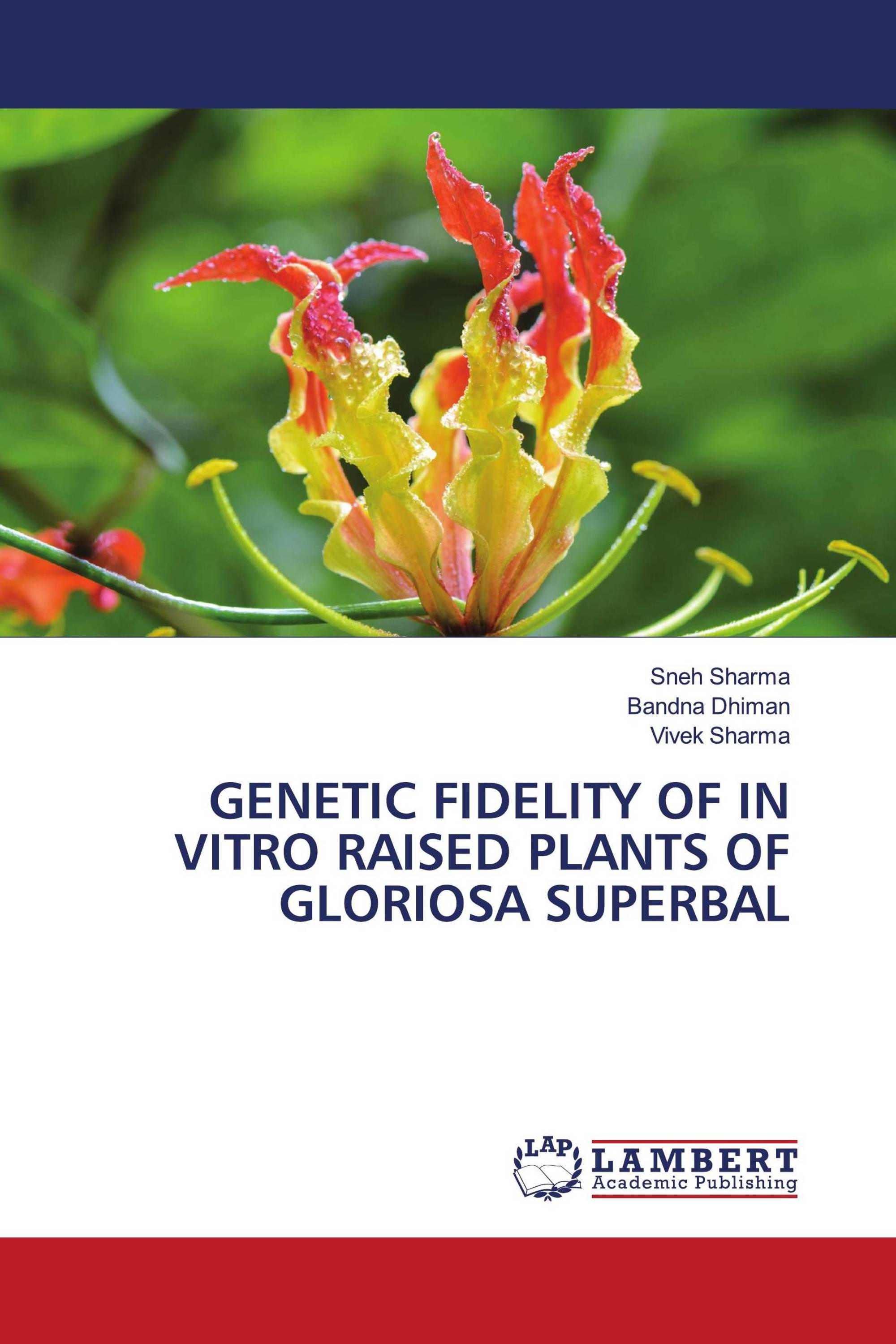 GENETIC FIDELITY OF IN VITRO RAISED PLANTS OF GLORIOSA SUPERBAL