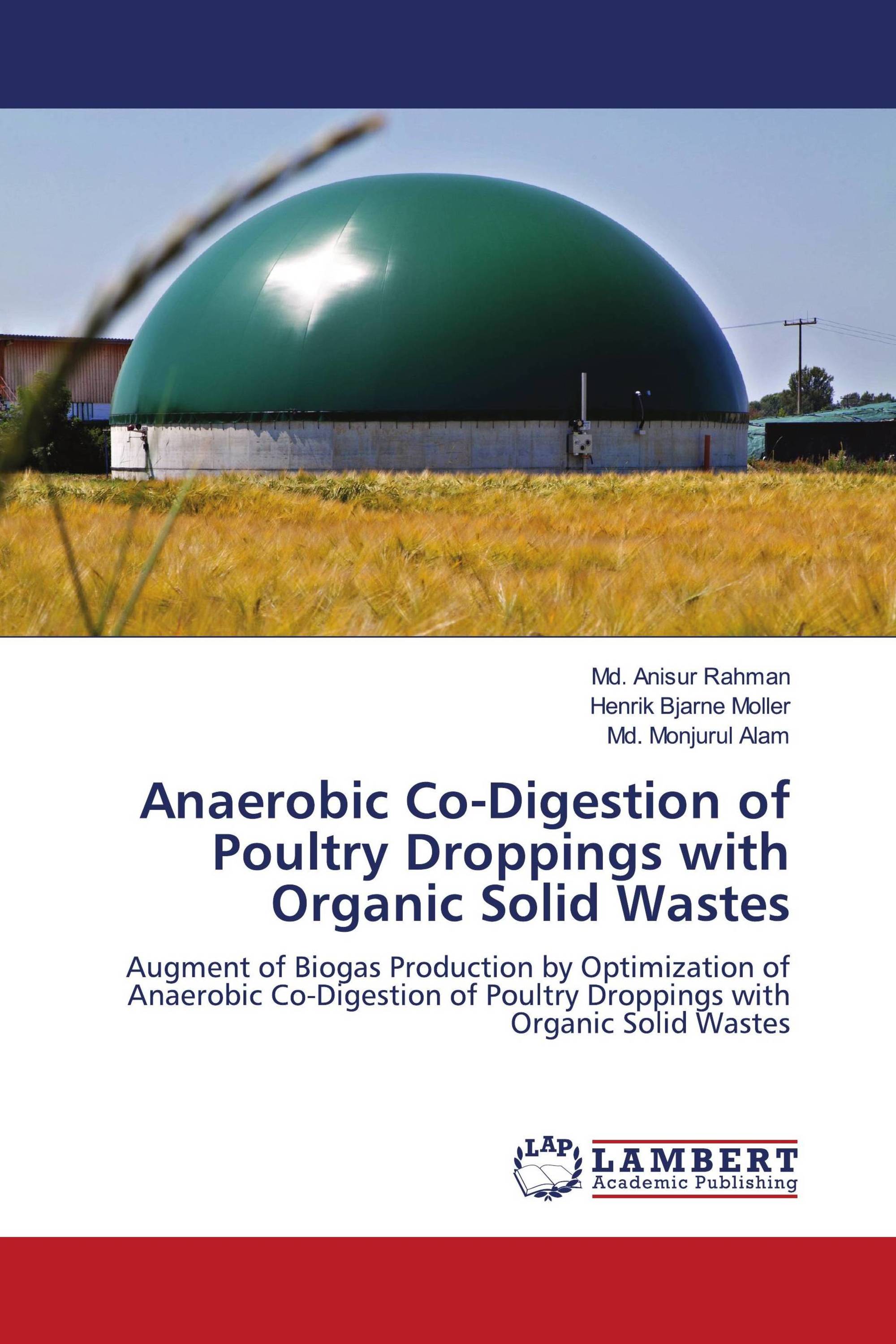 Anaerobic Co-Digestion of Poultry Droppings with Organic Solid Wastes