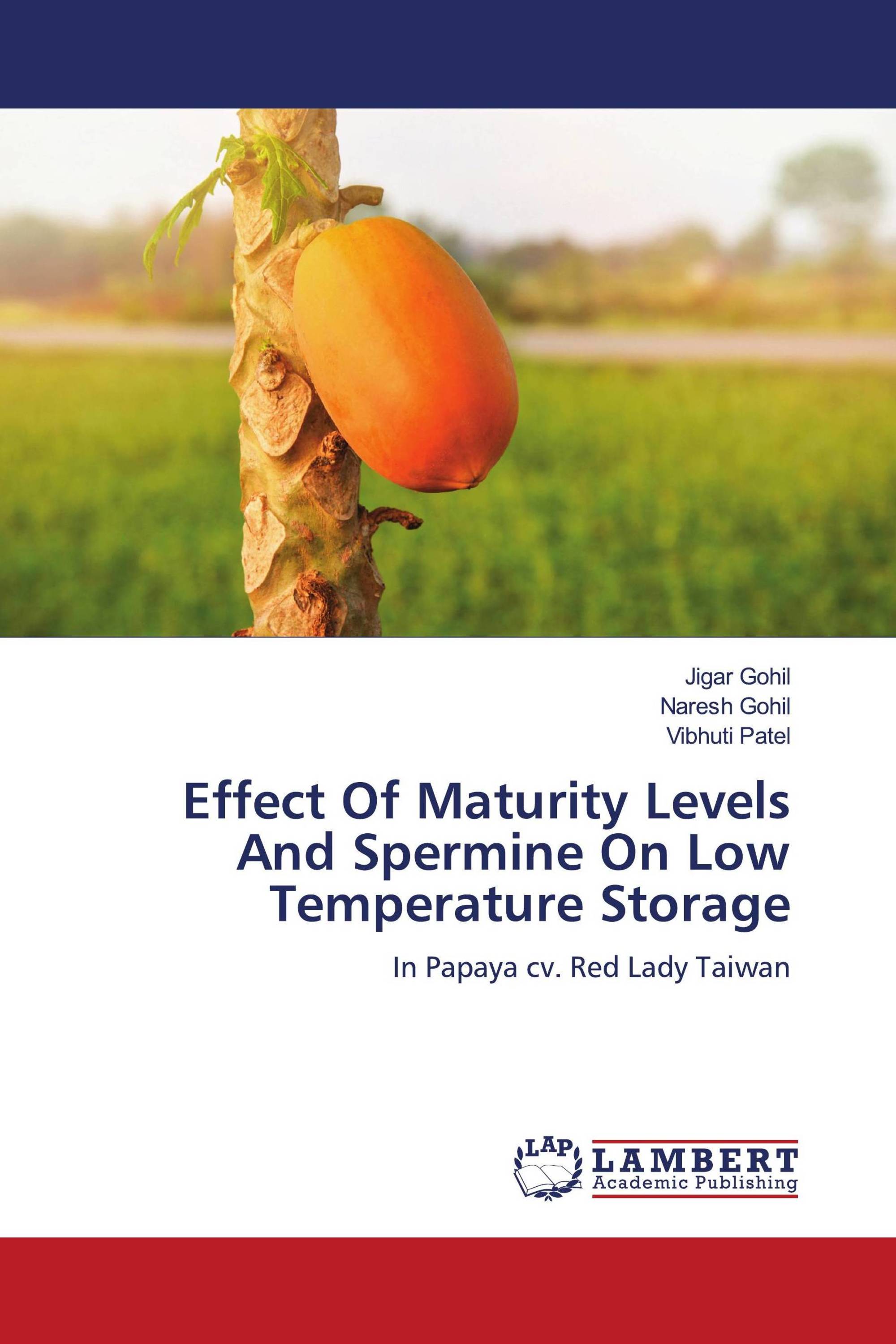 Effect Of Maturity Levels And Spermine On Low Temperature Storage