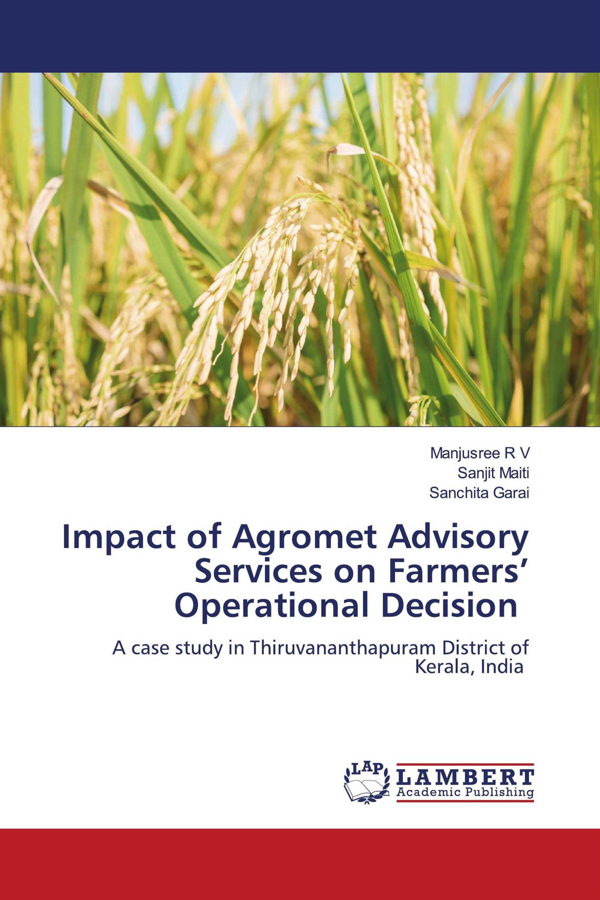 Impact of Agromet Advisory Services on Farmers’ Operational Decision