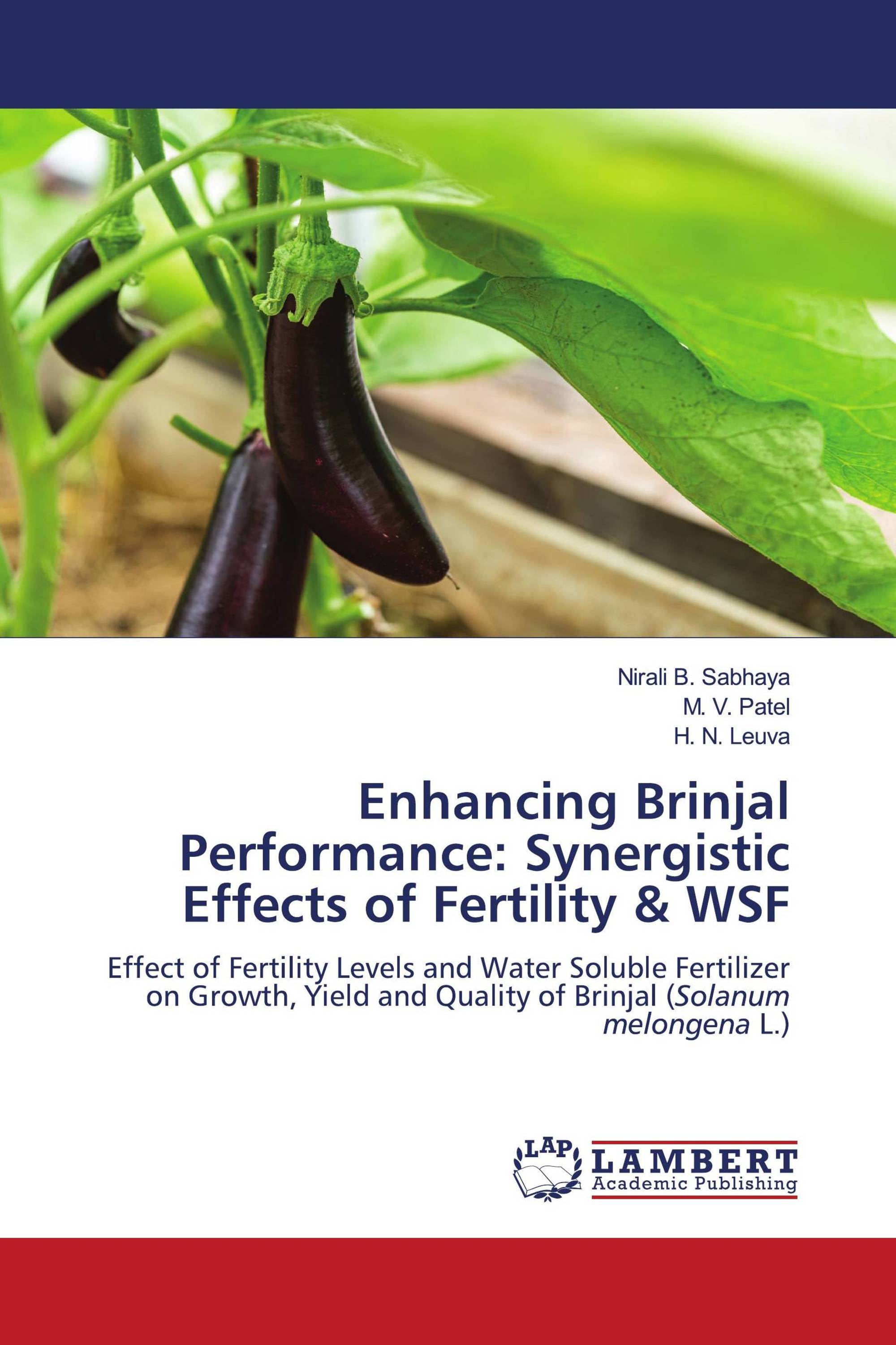 Enhancing Brinjal Performance: Synergistic Effects of Fertility & WSF