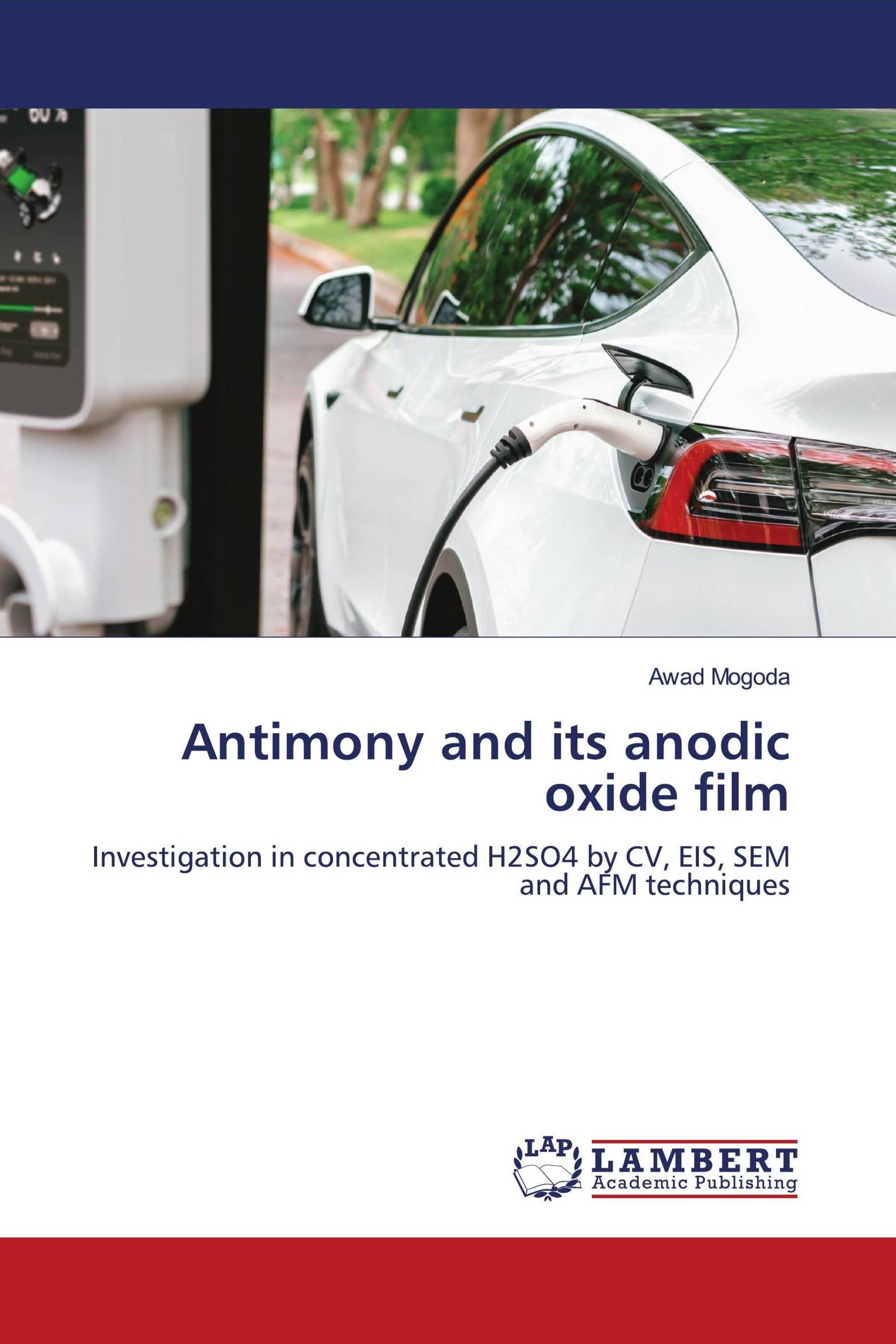 Antimony and its anodic oxide film