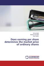 Does earning per share determines the market price of ordinary shares