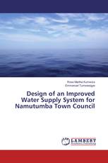 Design of an Improved Water Supply System for Namutumba Town Council