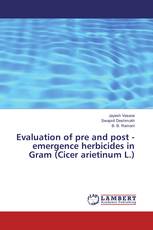 Evaluation of pre and post - emergence herbicides in Gram (Cicer arietinum L.)