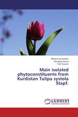 Main isolated phytoconstituents from Kurdistan Tulipa systola Stapf.