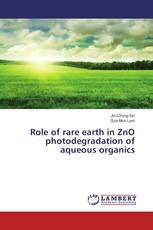 Role of rare earth in ZnO photodegradation of aqueous organics