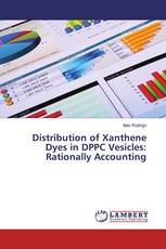 Distribution of Xanthene Dyes in DPPC Vesicles: Rationally Accounting