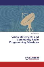 Vision Statements and Community Radio Programming Schedules