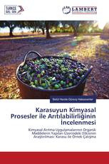 Karasuyun Kimyasal Prosesler ile Arıtılabilirliğinin İncelenmesi