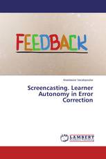 Screencasting. Learner Autonomy in Error Correction