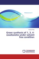 Green synthesis of 1, 3, 4-oxadiazoles under solvent free condition
