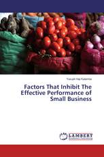 Factors That Inhibit The Effective Performance of Small Business