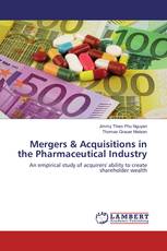Mergers & Acquisitions in the Pharmaceutical Industry