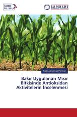 Bakır Uygulanan Mısır Bitkisinde Antioksidan Aktivitelerin İncelenmesi