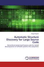 Automatic Structure Discovery for Large Source Code