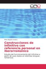 Construcciones de infinitivo con referencia personal en iberorrománico