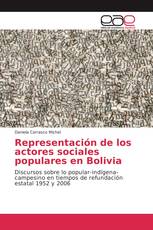 Representación de los actores sociales populares en Bolivia