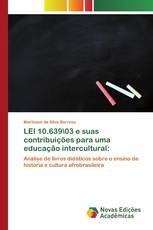 LEI 10.639\03 e suas contribuições para uma educação intercultural: