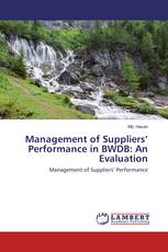 Management of Suppliers’ Performance in BWDB: An Evaluation