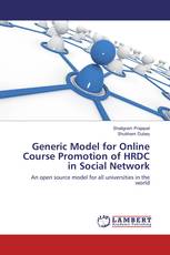 Generic Model for Online Course Promotion of HRDC in Social Network