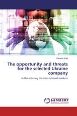 The opportunity and threats for the selected Ukraine company